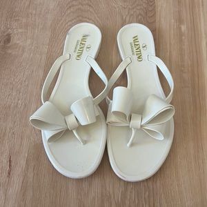 Authentic Valentino Cream Sandals